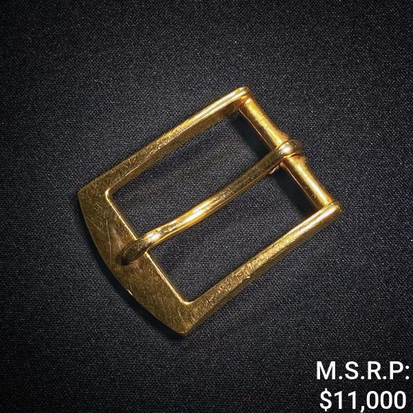 15.5 DWT 14 KT Gold Tiffany Belt Buckle (1 of 2)