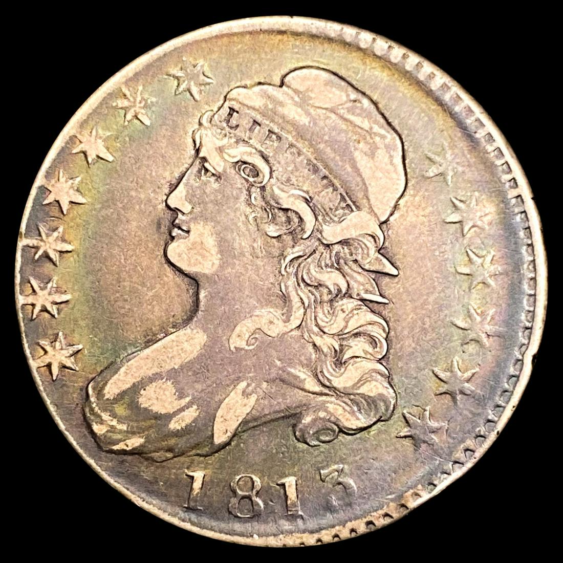 1813 Capped Bust Half Dollar NICELY CIRCULATED (1 of 2)