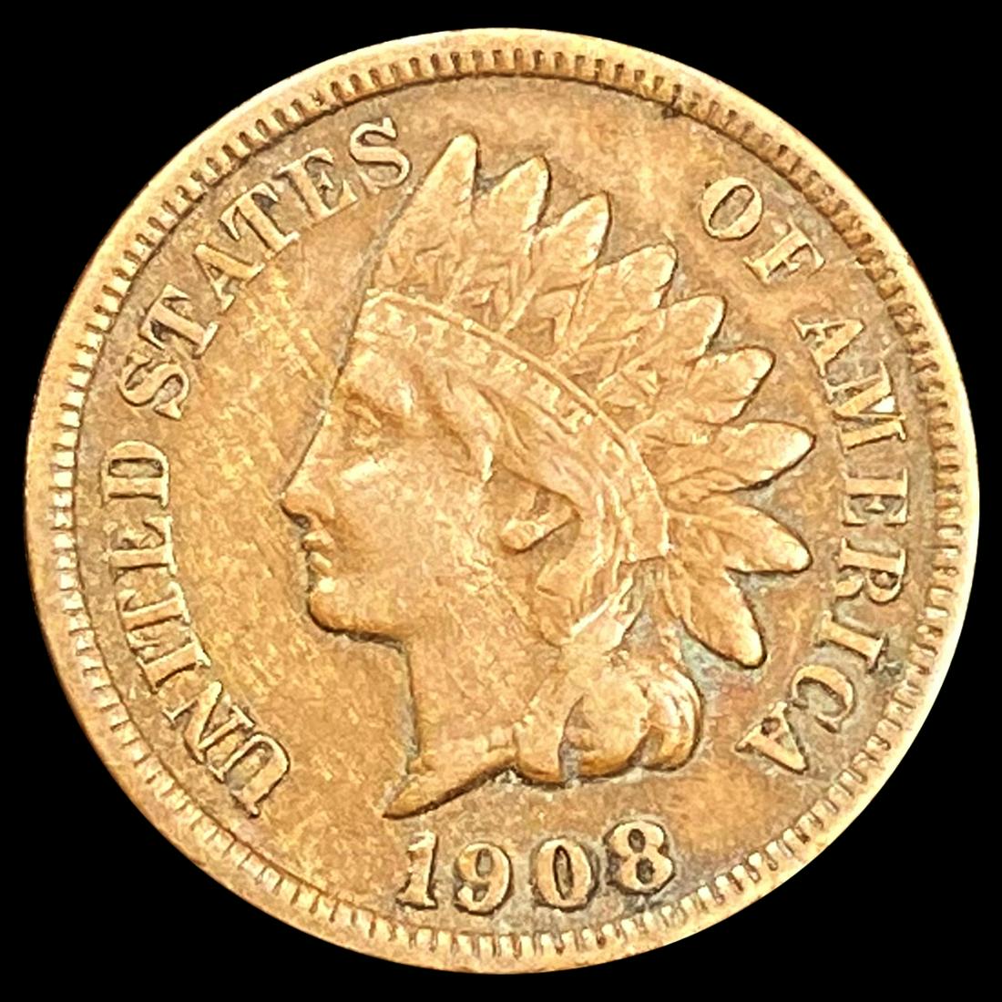 1908-S Indian Head Cent LIGHTLY CIRCULATED (1 of 2)