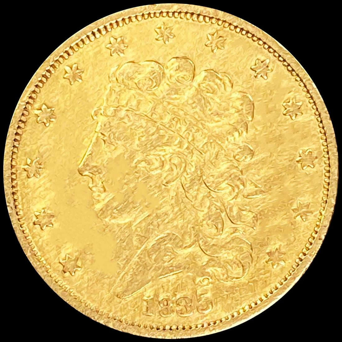 1835 $5 Gold Half Eagle NEARLY UNCIRCULATED (1 of 2)