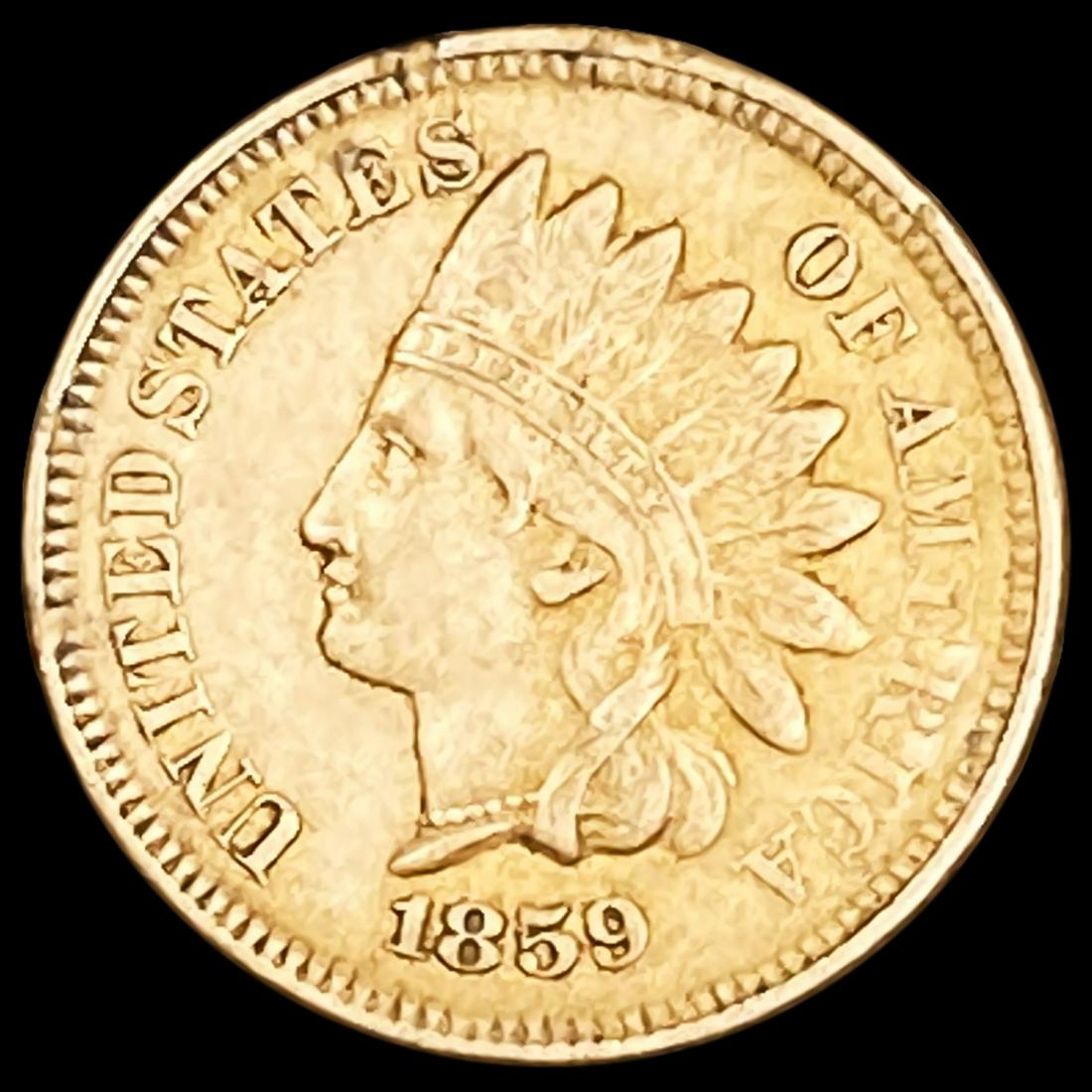 1859 Indian Head Cent CLOSELY UNCIRCULATED (1 of 2)