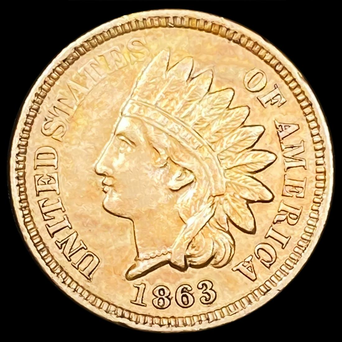 1863 Indian Head Cent UNCIRCULATED (1 of 2)