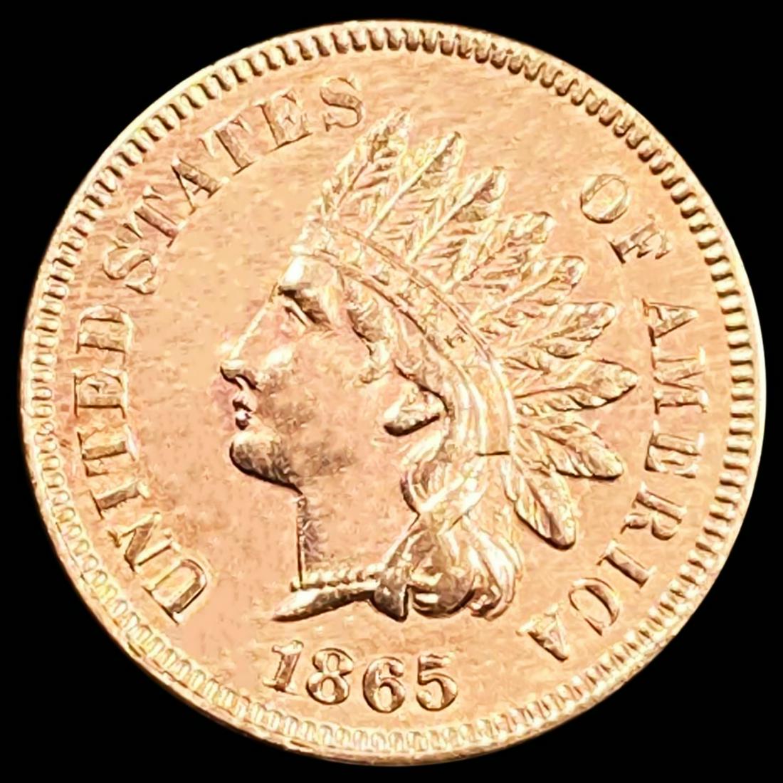 1865 RD Indian Head Cent UNCIRCULATED (1 of 2)