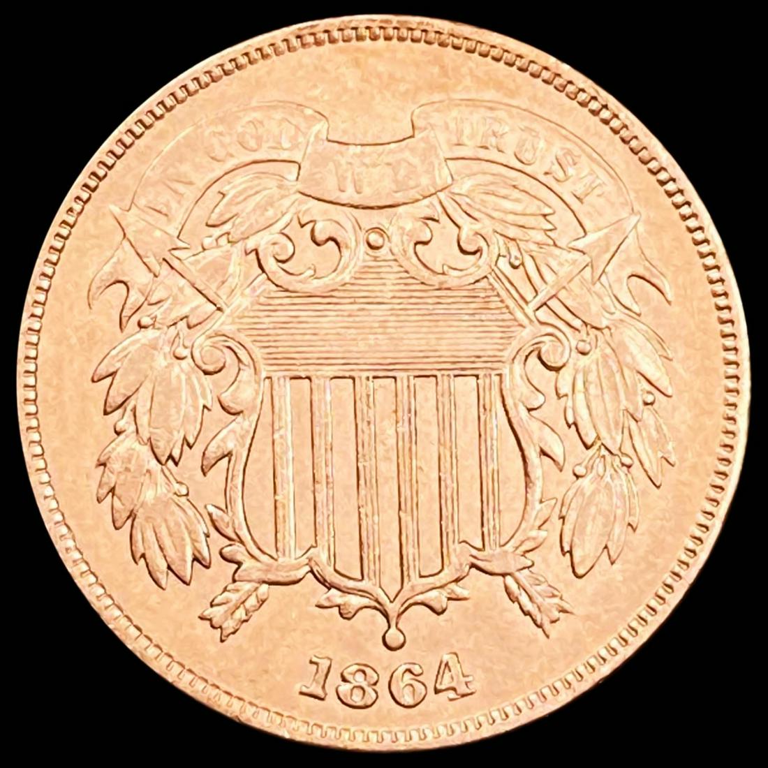 1864 RD Two Cent Piece UNCIRCULATED (1 of 2)