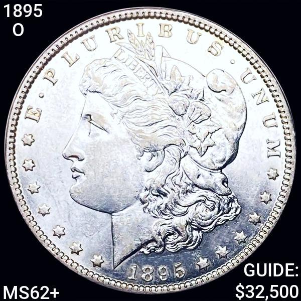1895-O Morgan Silver Dollar UNCIRCULATED+ (1 of 2)