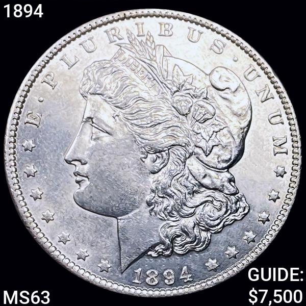 1894 Morgan Silver Dollar CHOICE BU (1 of 2)