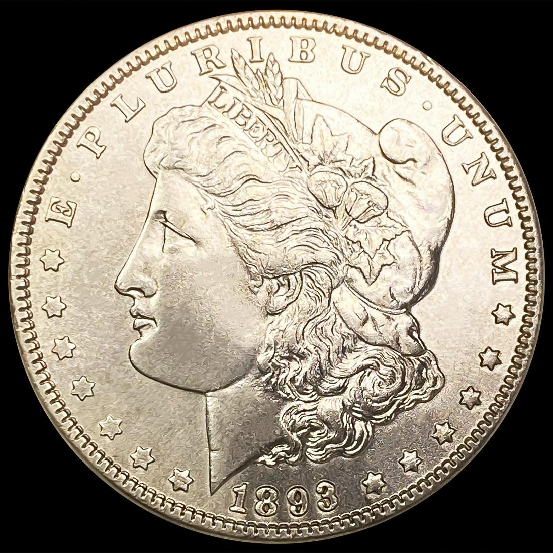 1893 Morgan Silver Dollar CLOSELY UNCIRCULATED (1 of 2)