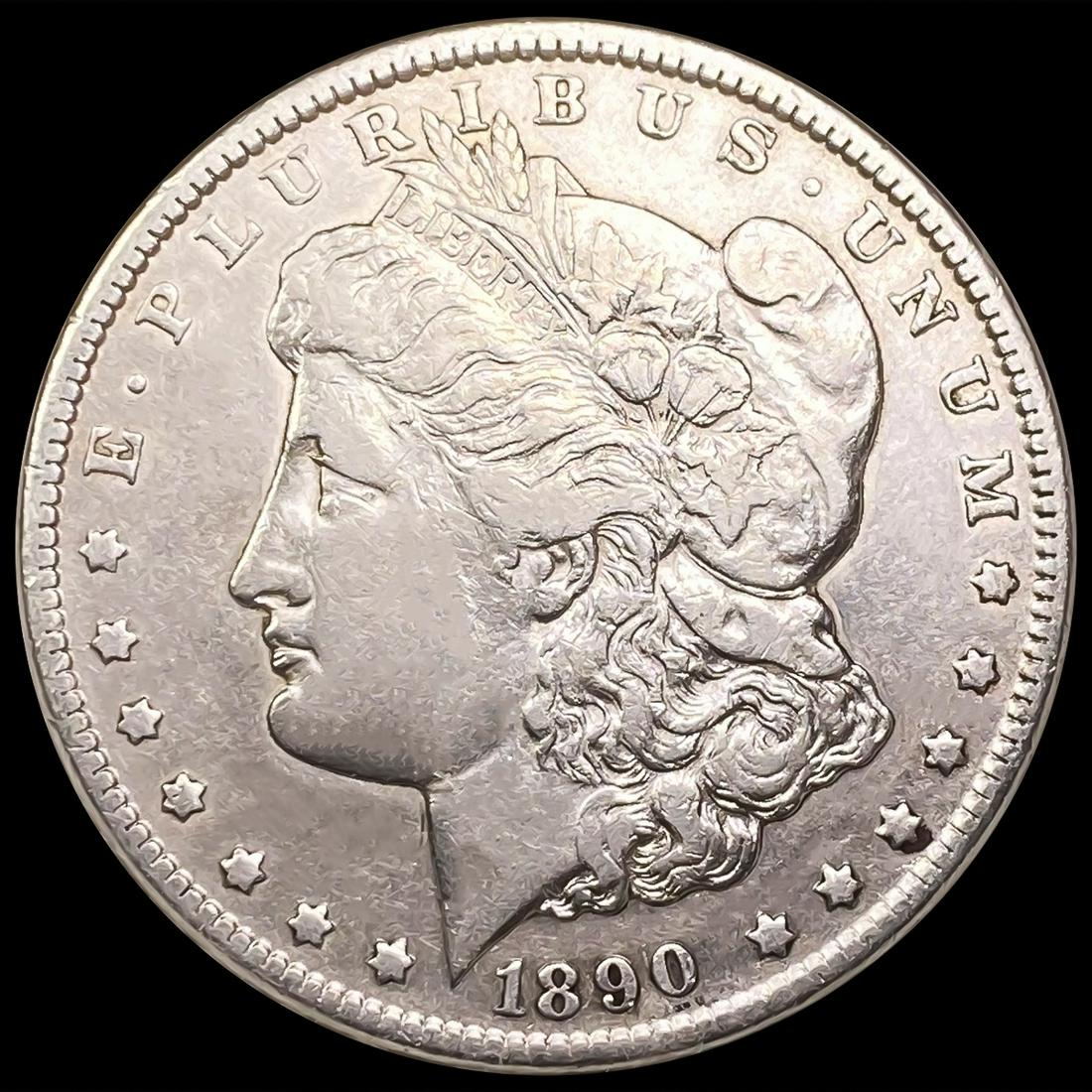 1890-CC Morgan Silver Dollar NEARLY UNCIRCULATED (1 of 2)