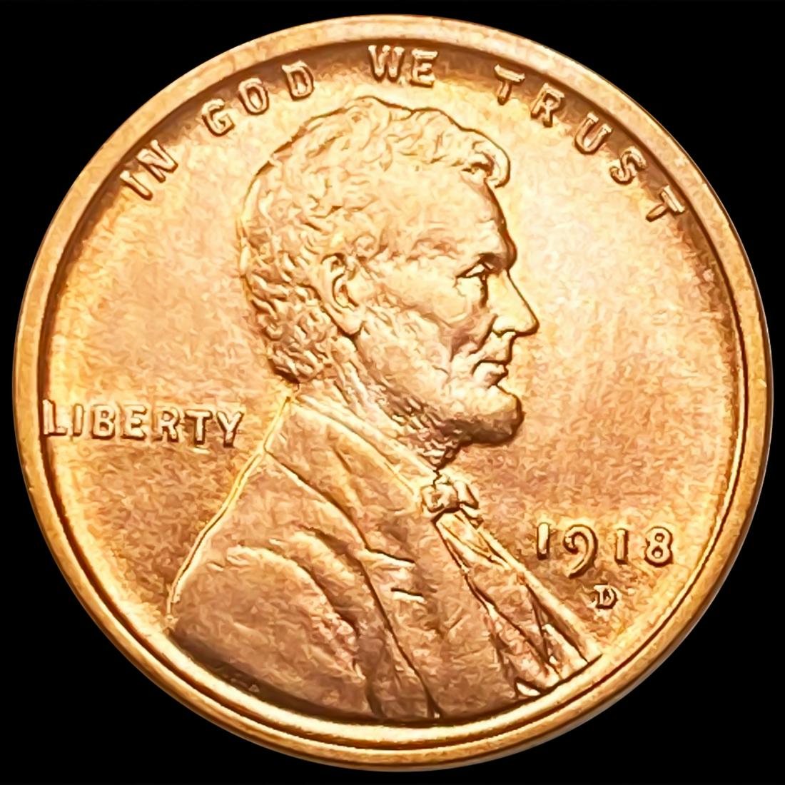 1918-D RD Wheat Cent UNCIRCULATED (1 of 2)