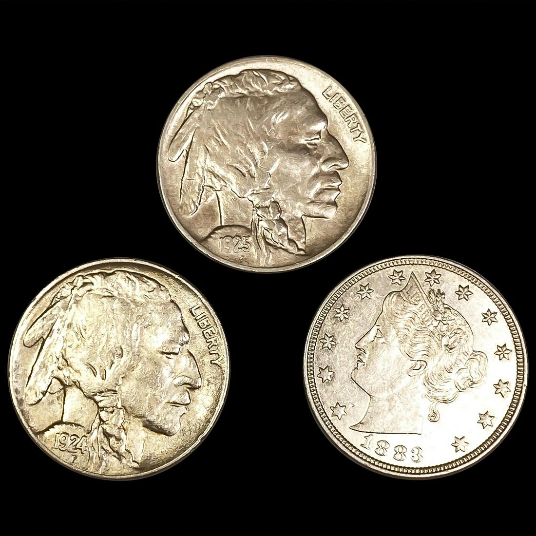 (3) Misc Nickels UNCIRCULATED (1 of 2)