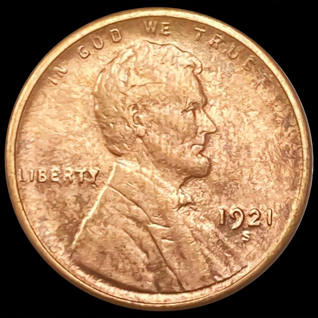 1921-S RD Wheat Cent UNCIRCULATED (1 of 2)