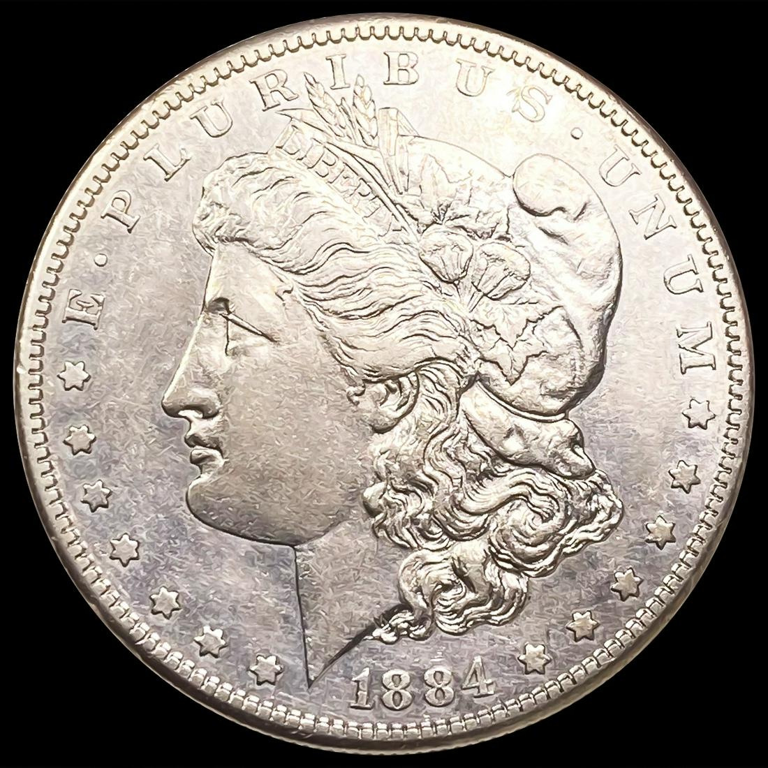 1884-S Morgan Silver Dollar NEARLY UNCIRCULATED (1 of 2)