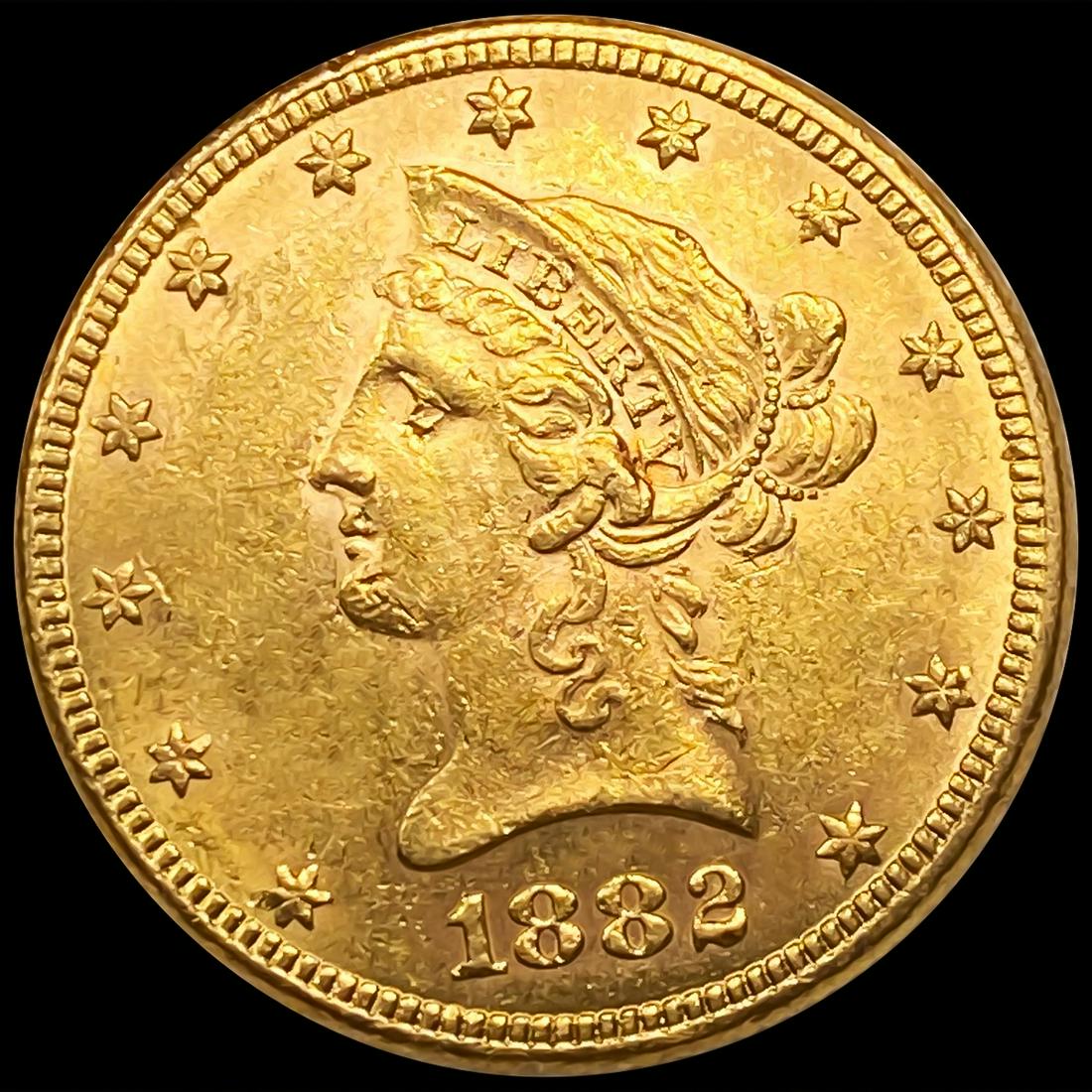 1882 $10 Gold Eagle CLOSELY UNCIRCULATED (1 of 2)