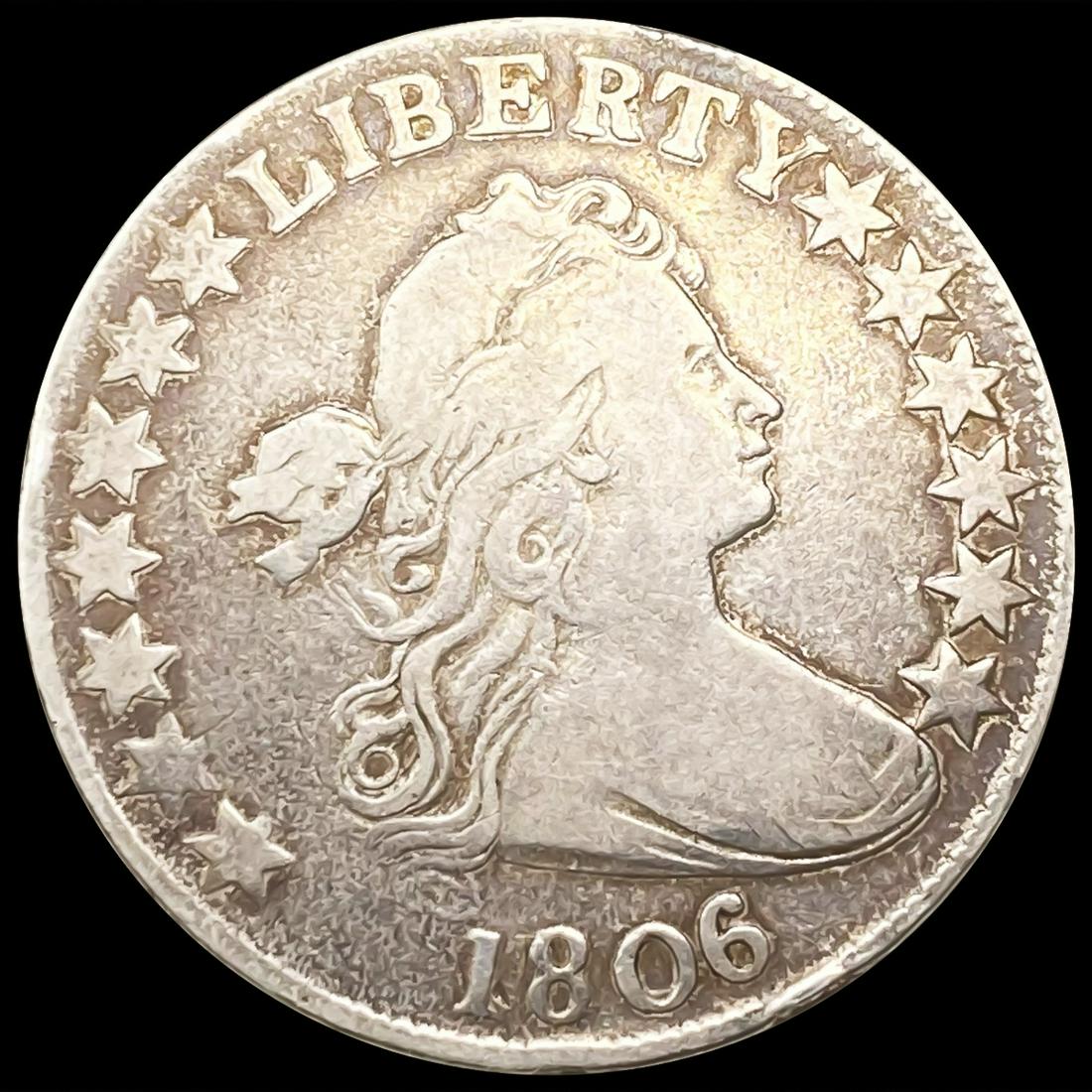 1806 Draped Bust Half Dollar NICELY CIRCULATED (1 of 2)