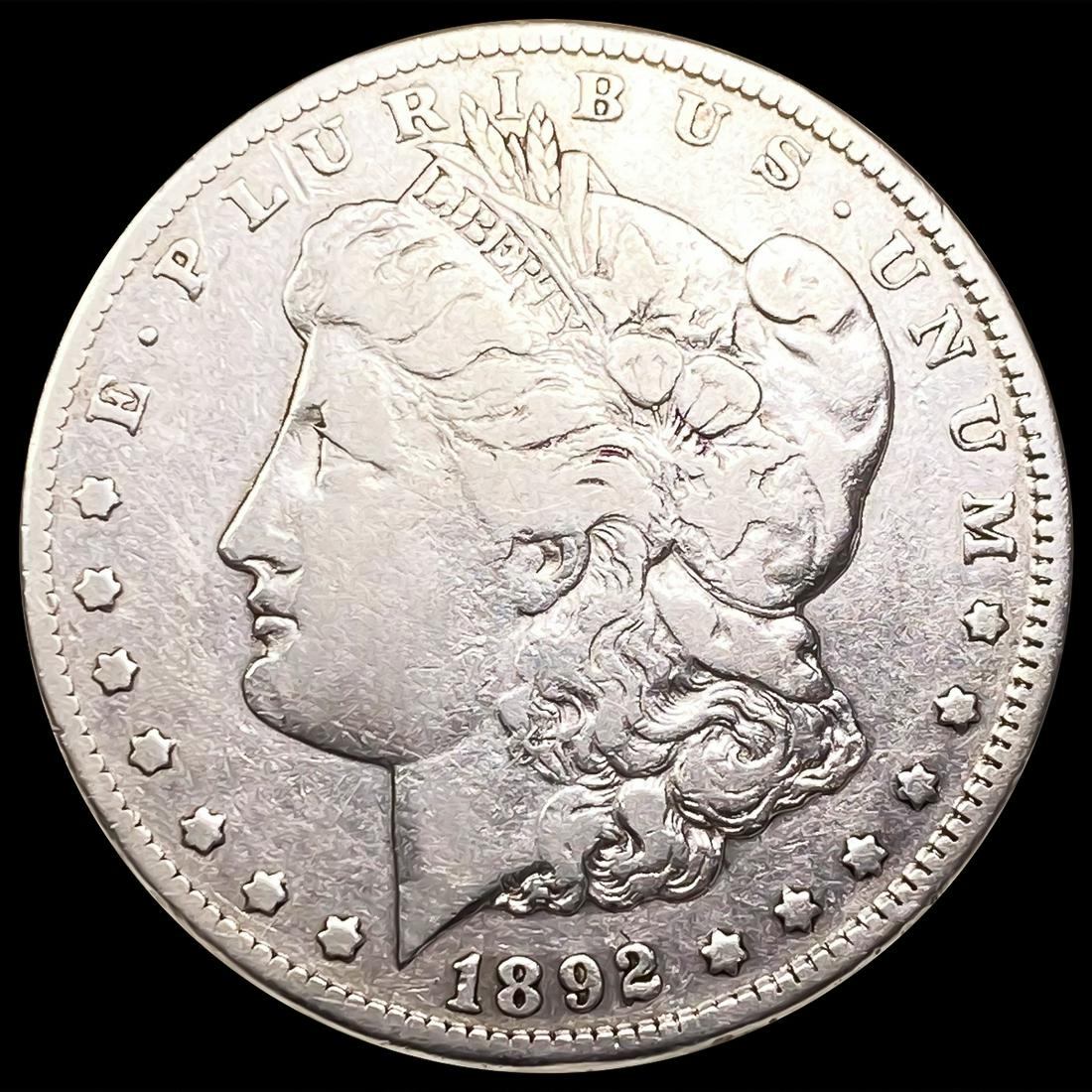 1892-CC Morgan Silver Dollar NICELY CIRCULATED (1 of 2)