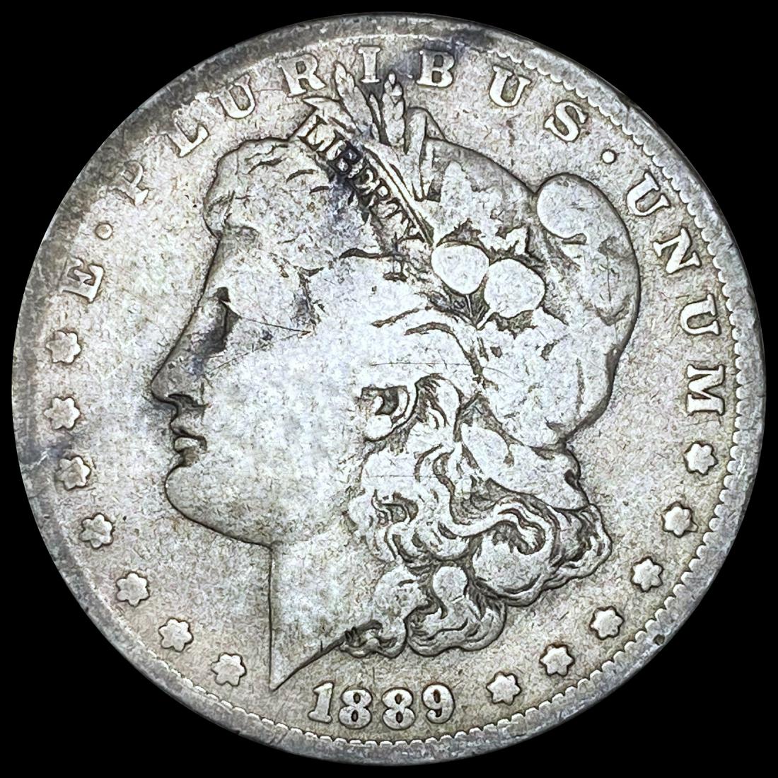1889-CC Morgan Silver Dollar NICELY CIRCULATED (1 of 2)