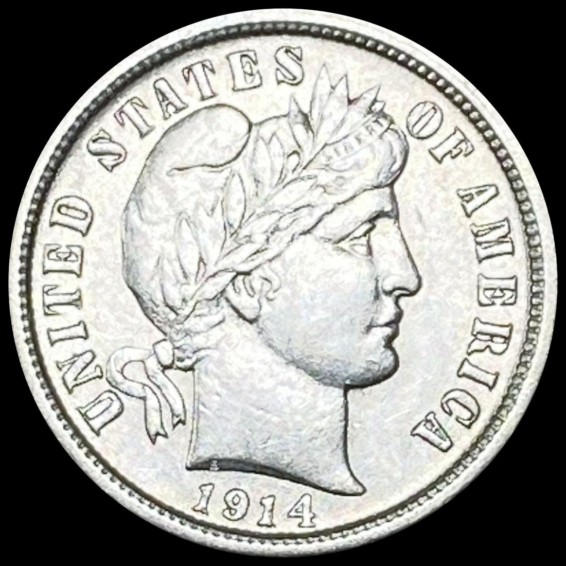 1914-D Barber Dime UNCIRCULATED (1 of 2)