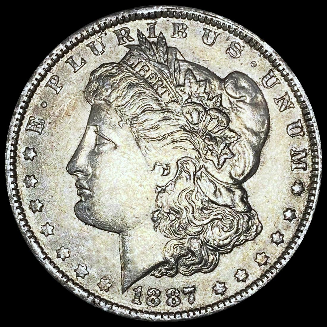 1887-O Morgan Silver Dollar NEARLY UNCIRCULATED (1 of 2)