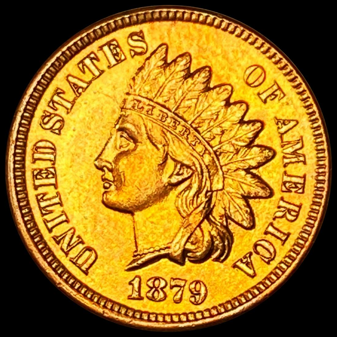 1879 RD Indian Head Cent UNCIRCULATED (1 of 2)