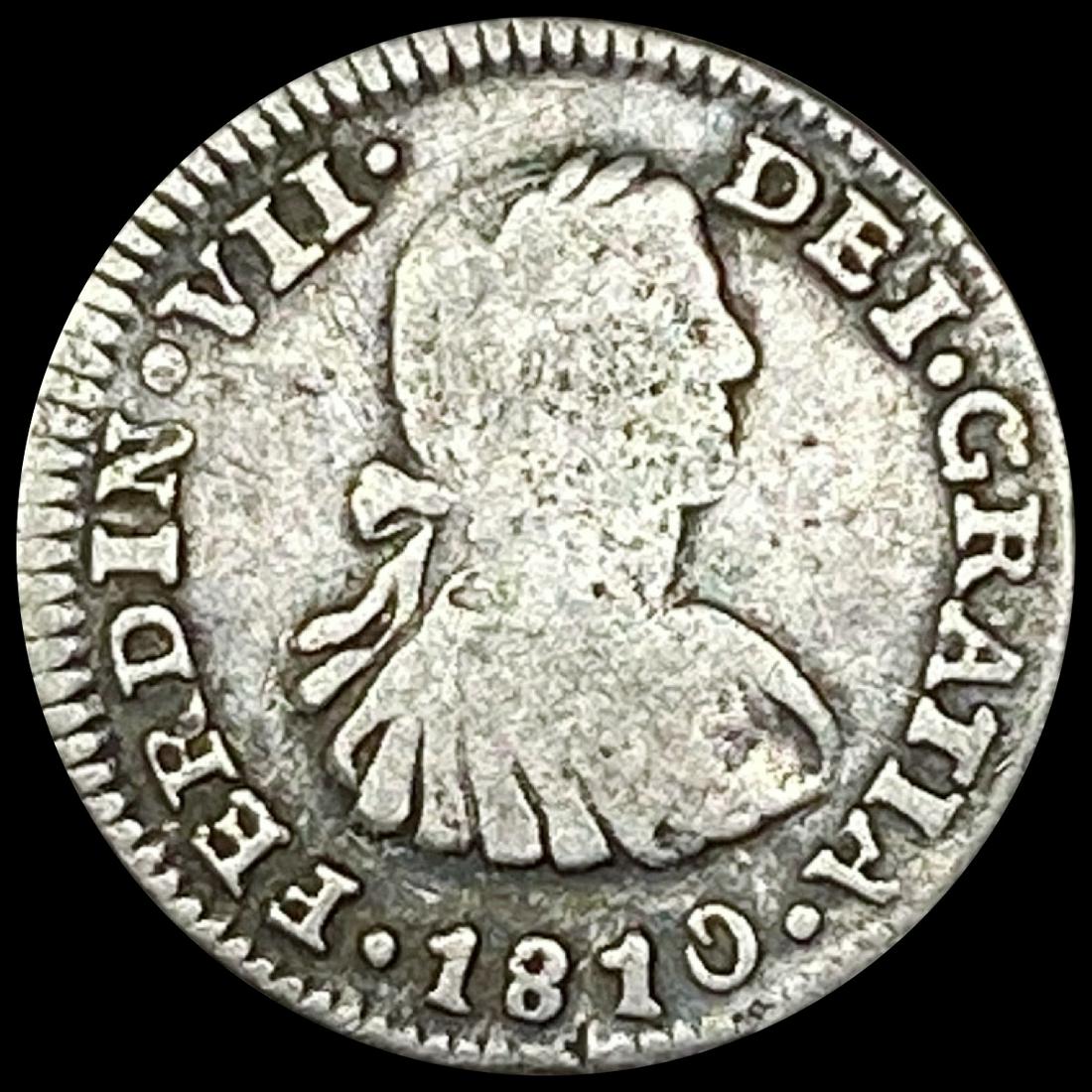 1810 Mexico Ferdinand VII M NICELY CIRCULATED (1 of 2)