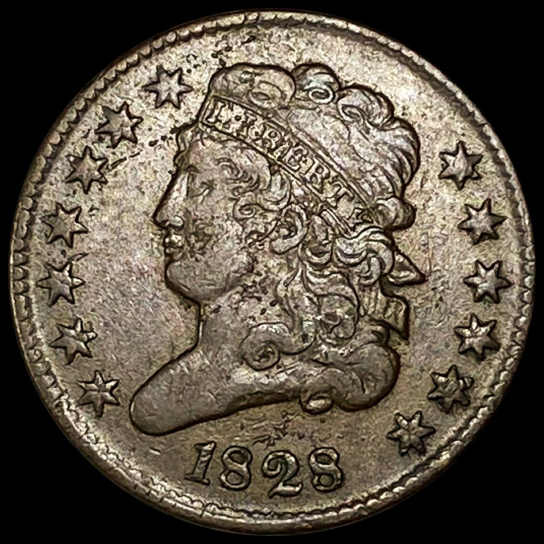 1828 Classic Head Half Cent LIGHTLY CIRCULATED (1 of 2)