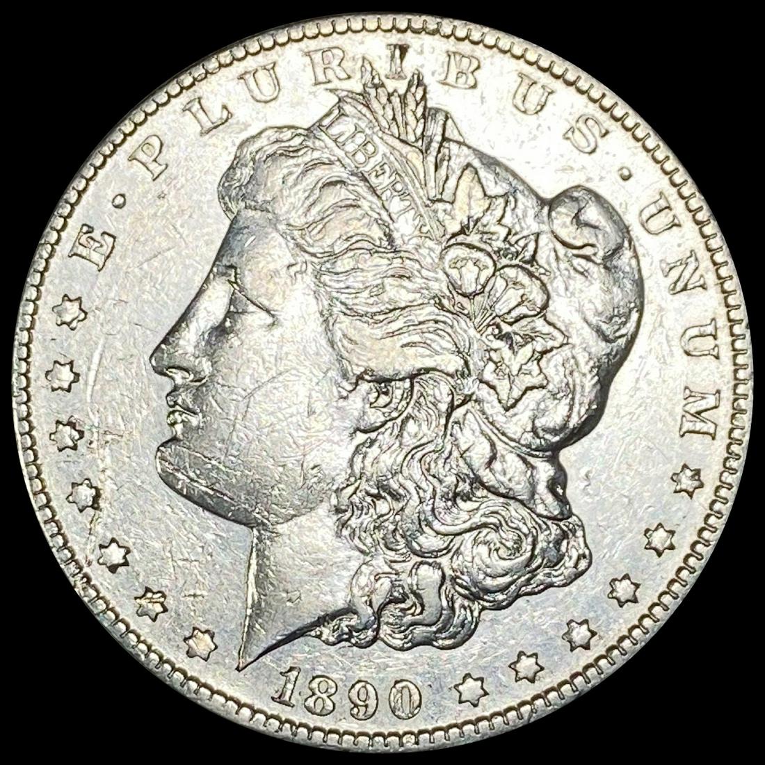 1890-CC Morgan Silver Dollar CLOSELY UNCIRCULATED (1 of 2)