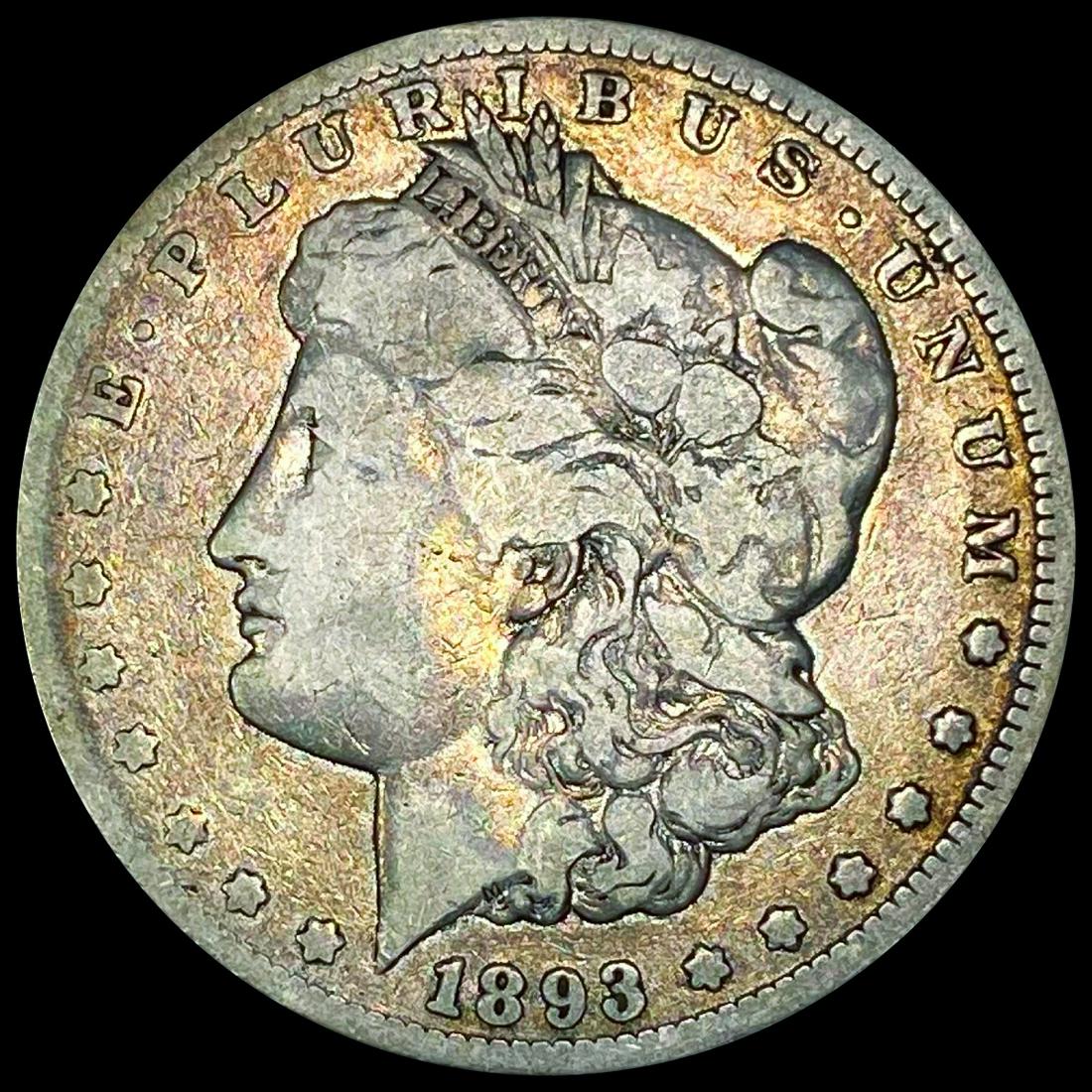 1893-CC Morgan Silver Dollar NICELY CIRCULATED (1 of 2)