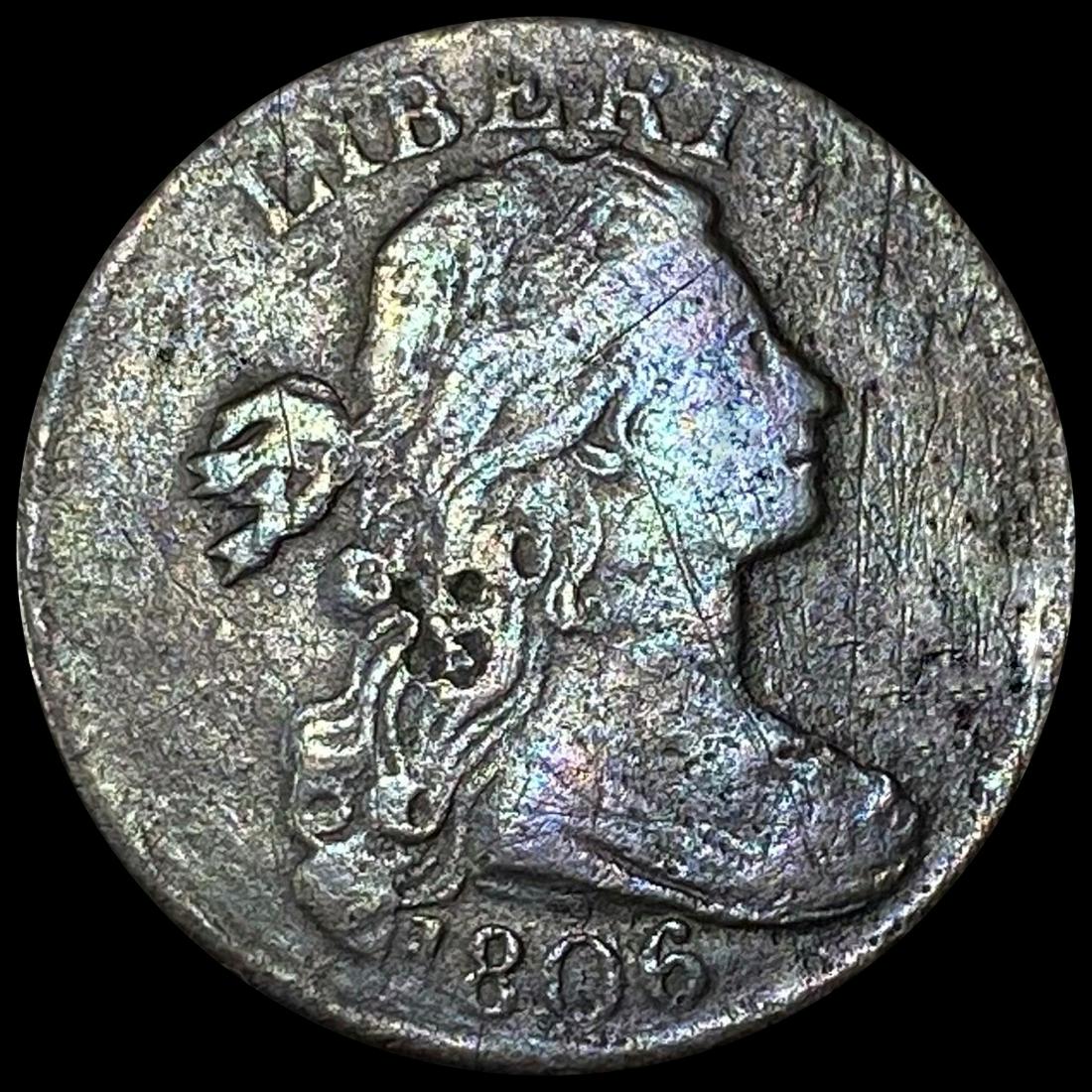 1806 Draped Bust Large Cent NICELY CIRCULATED (1 of 2)