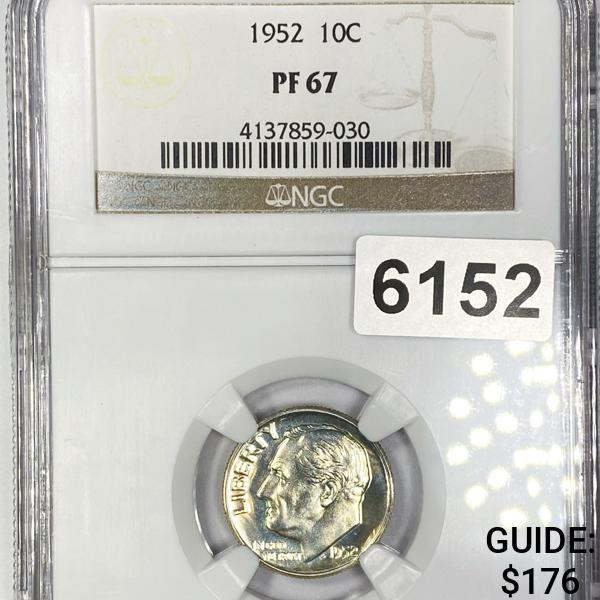 1952 Roosevelt Dime NGC - PF67 (1 of 2)
