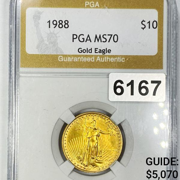 1988 $10 Gold Eagle PGA - MS70 (1 of 2)