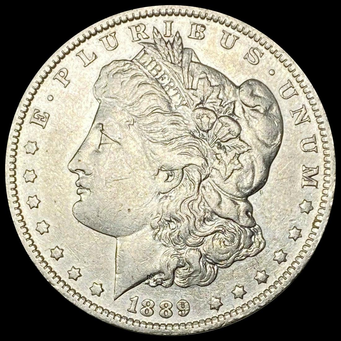 1889-O Morgan Silver Dollar NEARLY UNCIRCULATED (1 of 2)