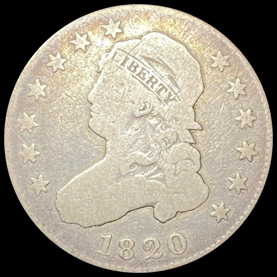 1820 Draped Bust Quarter NICELY CIRCULATED (1 of 2)