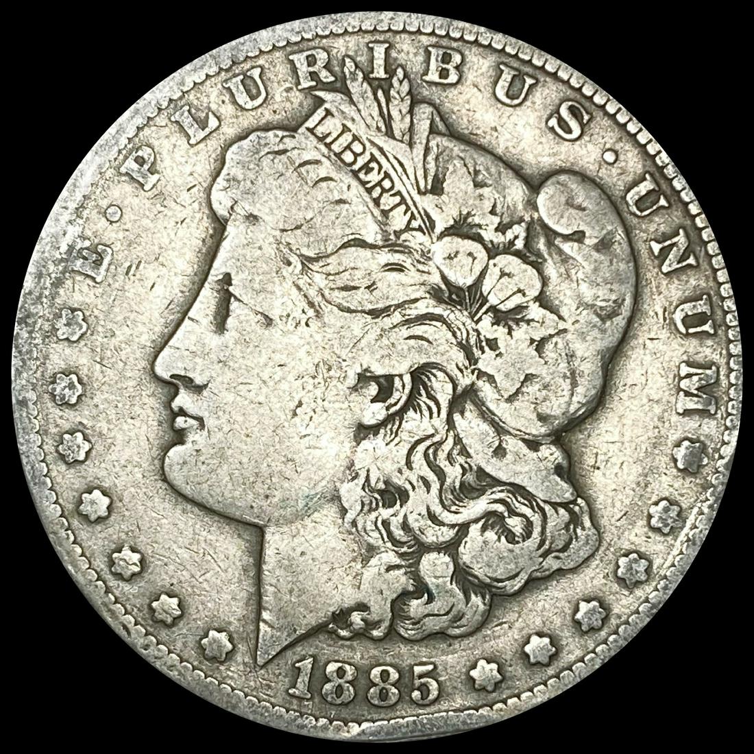 1885-CC Morgan Silver Dollar NICELY CIRCULATED (1 of 2)