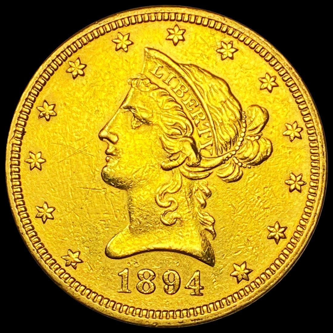 1894 $10 Gold Eagle NEARLY UNCIRCULATED (1 of 2)