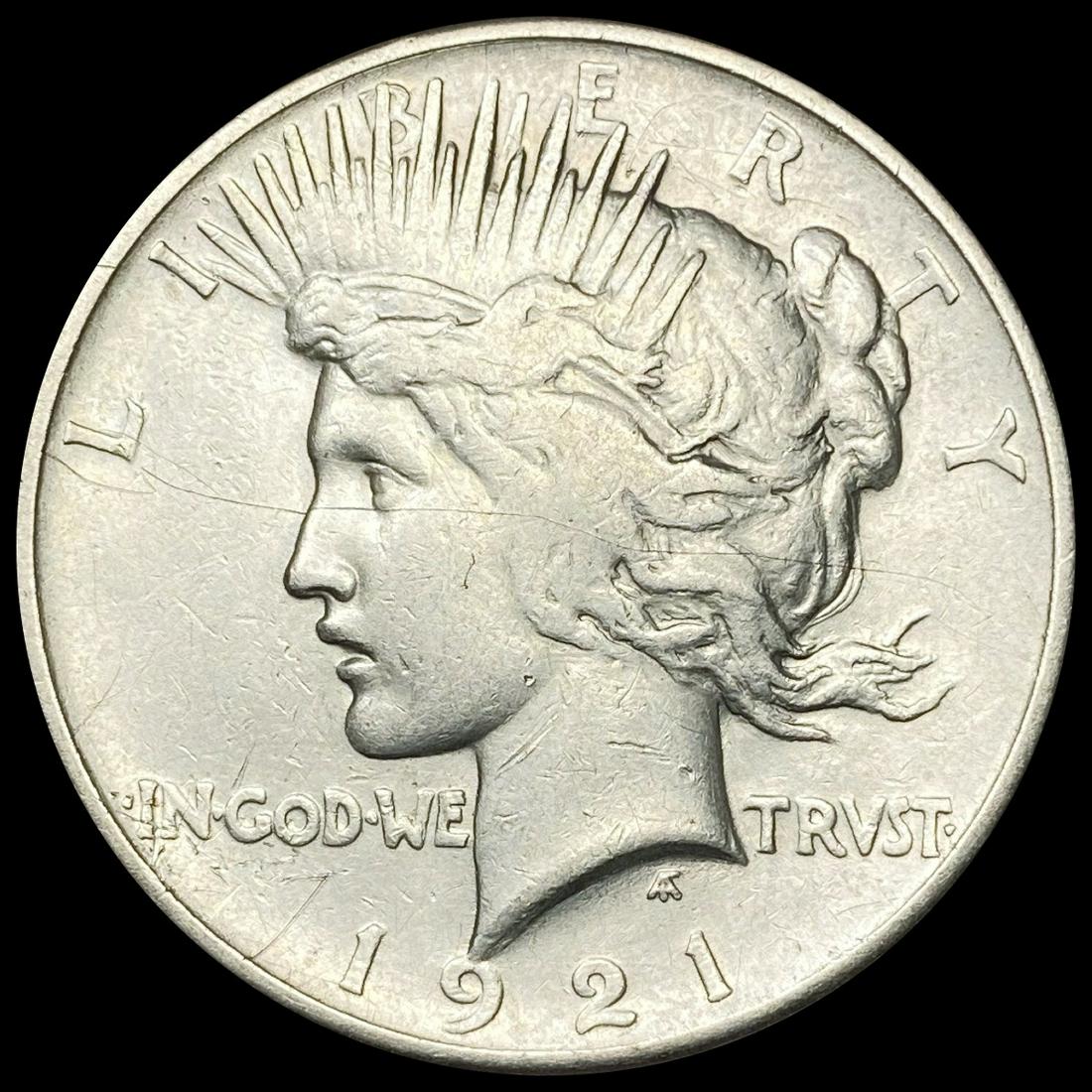 1921 Silver Peace Dollar LIGHTLY CIRCULATED (1 of 2)