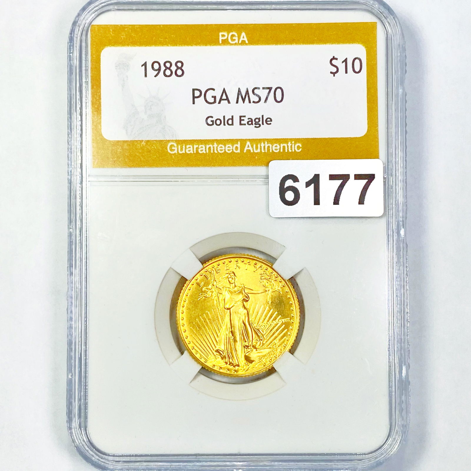 1988 $10 Gold Eagle PGA - MS70 (1 of 2)