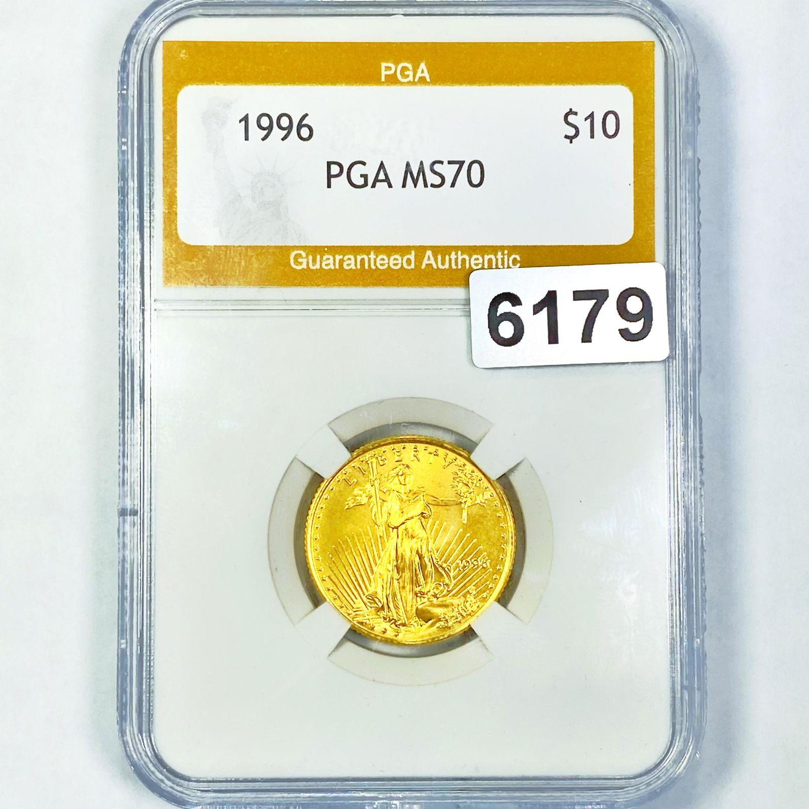 1996 $10 Gold Eagle PGA - MS70 (1 of 2)