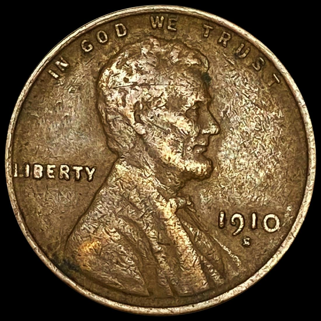 1910-S Wheat Cent ABOUT UNCIRCULATED (1 of 2)