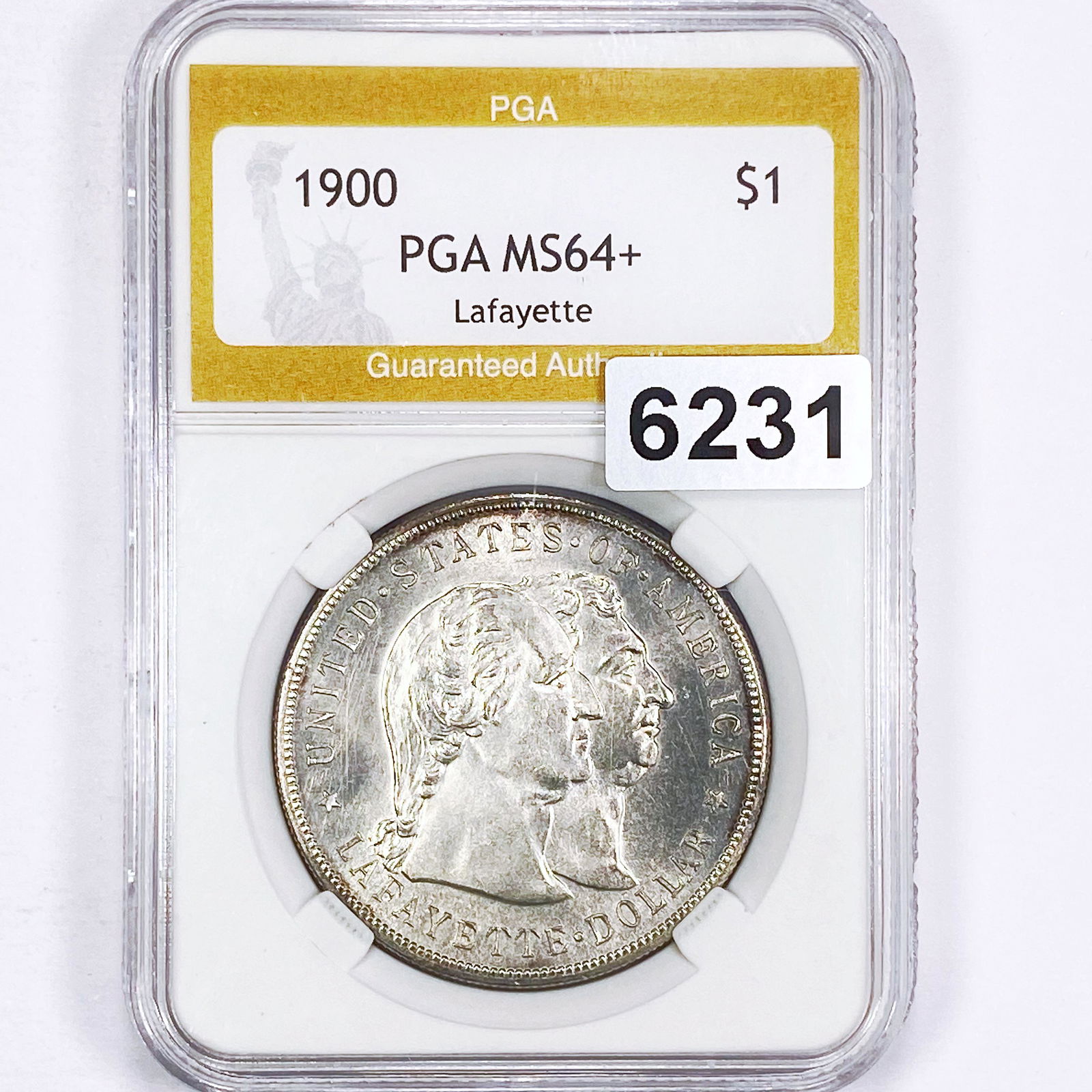 1900 Lafayette Silver Dollar PGA - MS64+ (1 of 2)