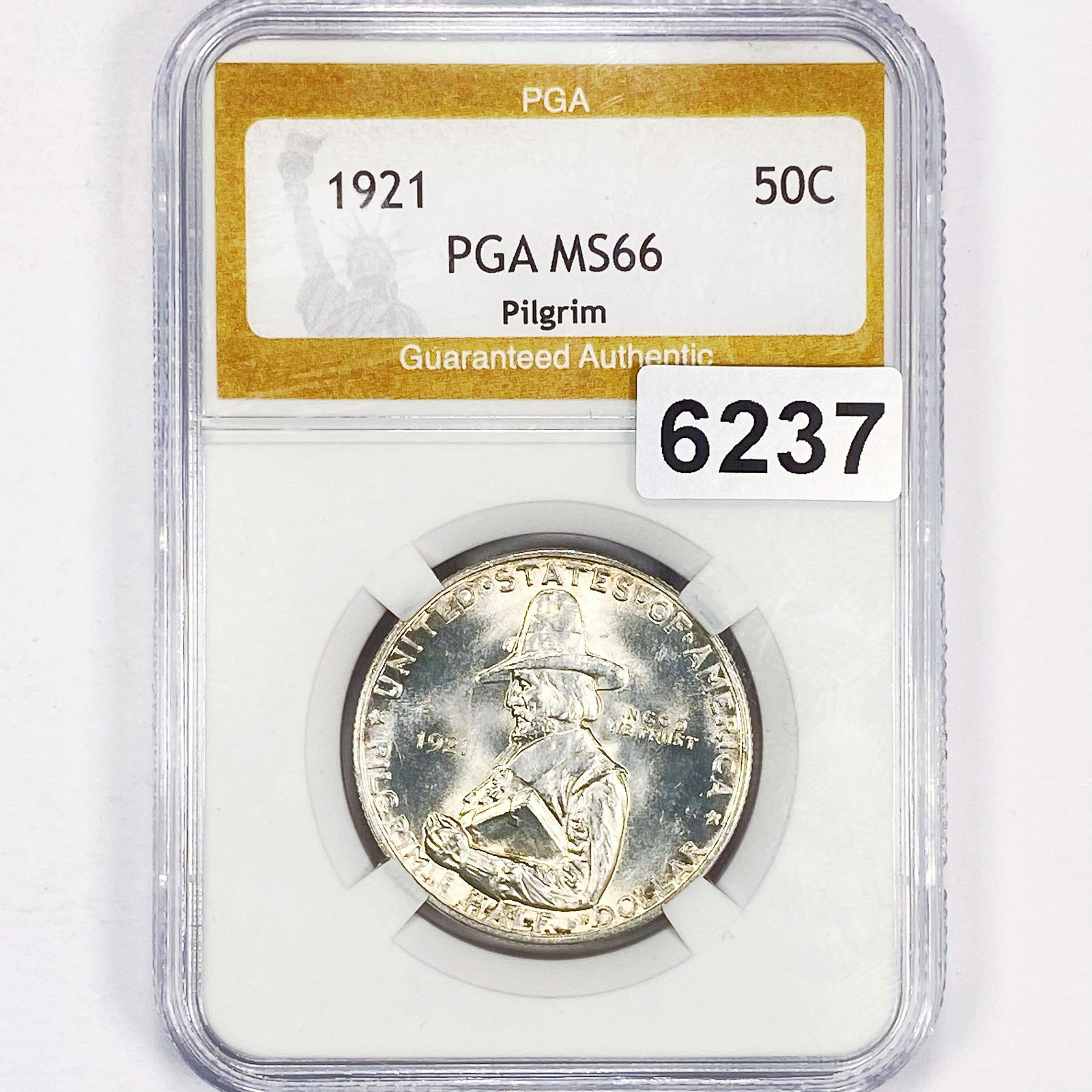 1921 Pilgrim Half Dollar PGA - MS66 (1 of 2)