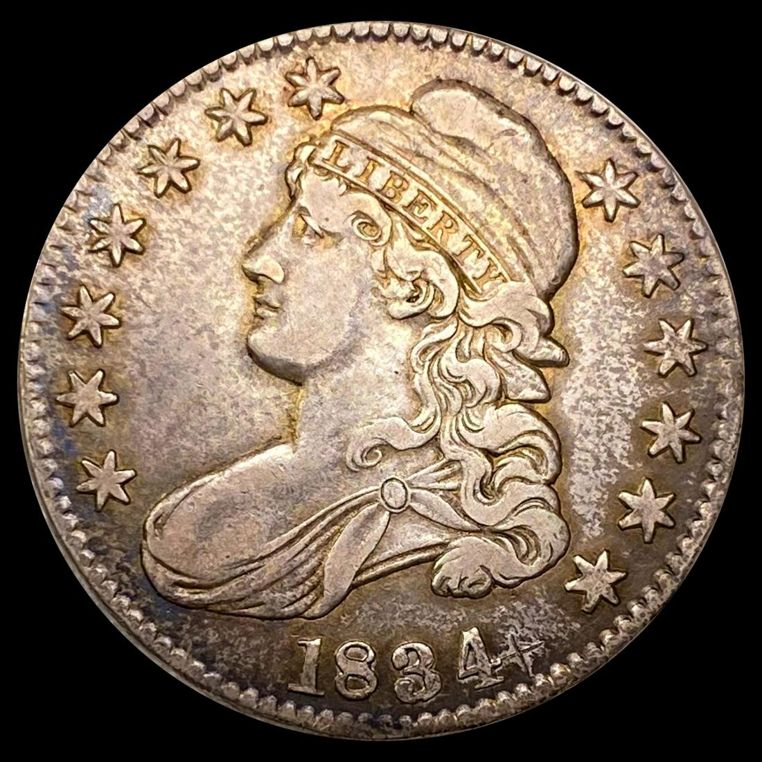 1834 Capped Bust Half Dollar LIGHTLY CIRCULATED (1 of 2)