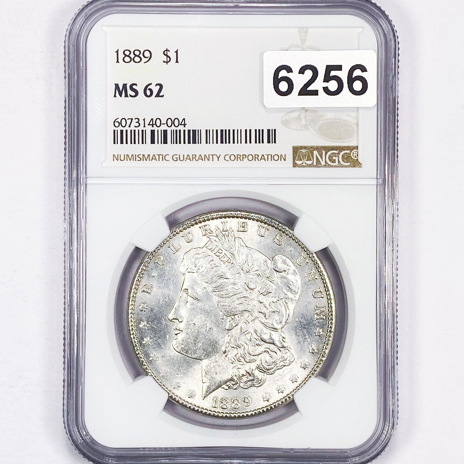 1889 Morgan Silver Dollar NGC - MS62 (1 of 2)