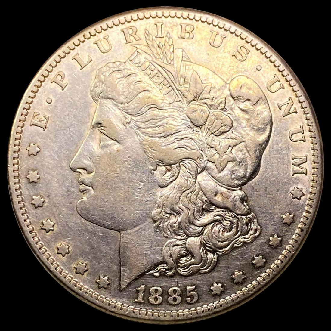 1885-S Morgan Silver Dollar NEARLY UNCIRCULATED (1 of 2)