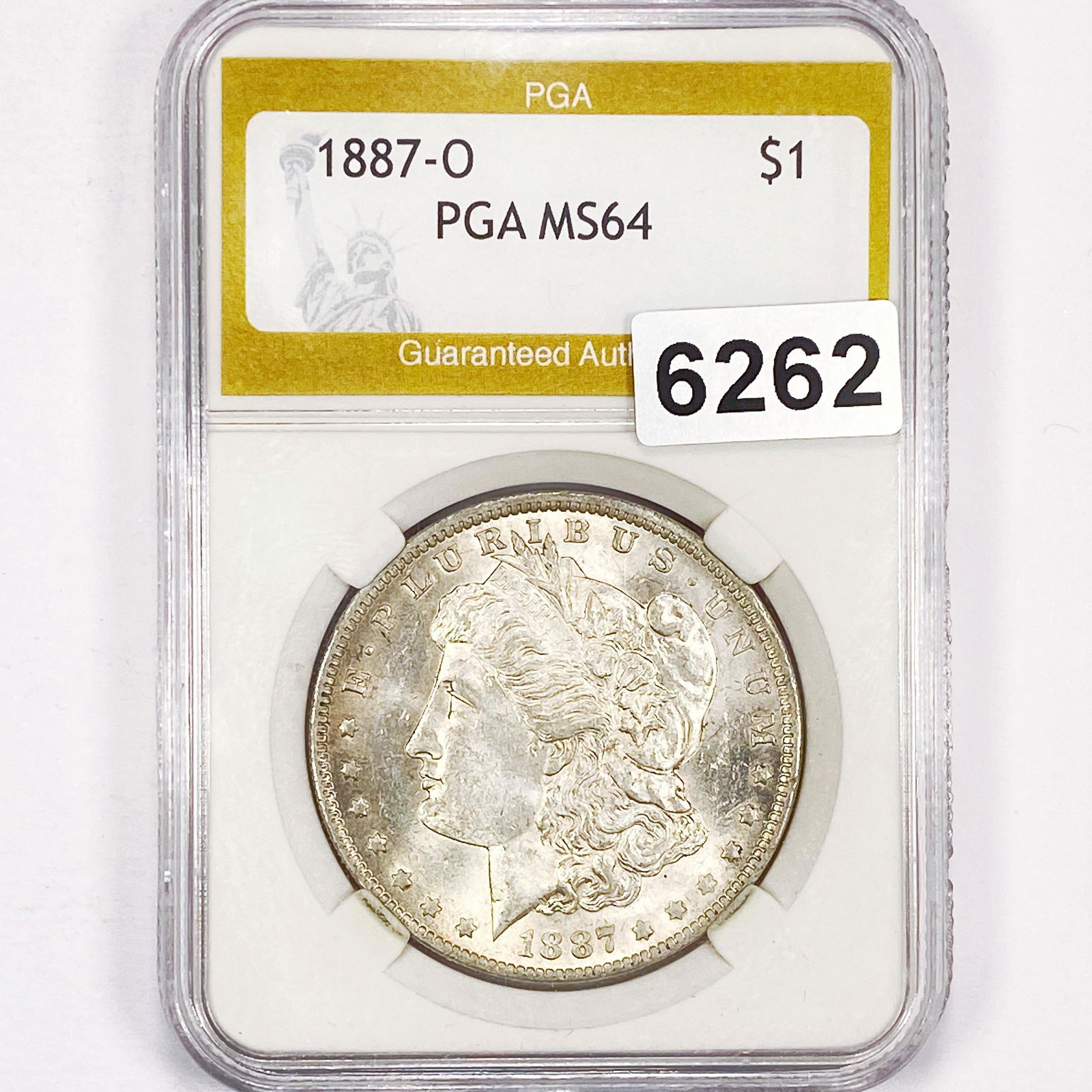 1887-O Morgan Silver Dollar PGA - MS64 (1 of 2)