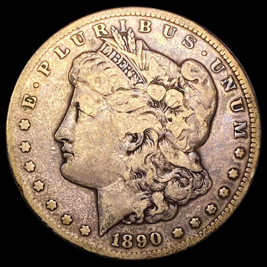 1890-CC Morgan Silver Dollar NICELY CIRCULATED (1 of 2)