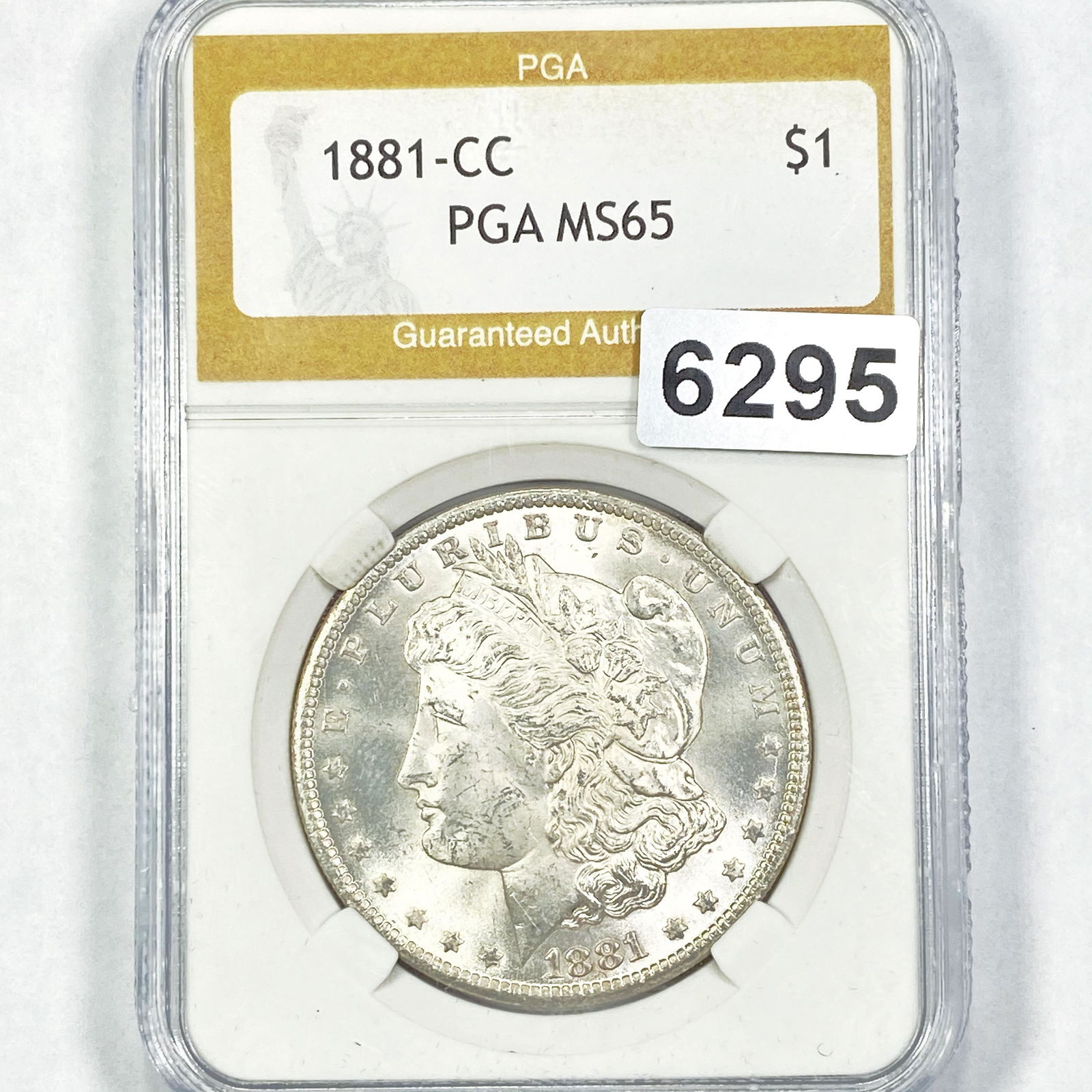 1881-CC Morgan Silver Dollar PGA - MS65 (1 of 2)