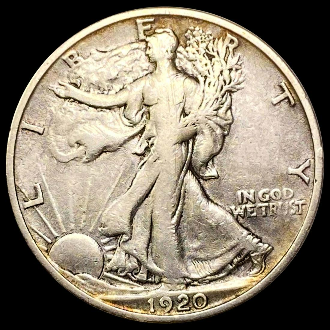 1920-S Walking Liberty Half Dollar NICELY CIRC (1 of 2)