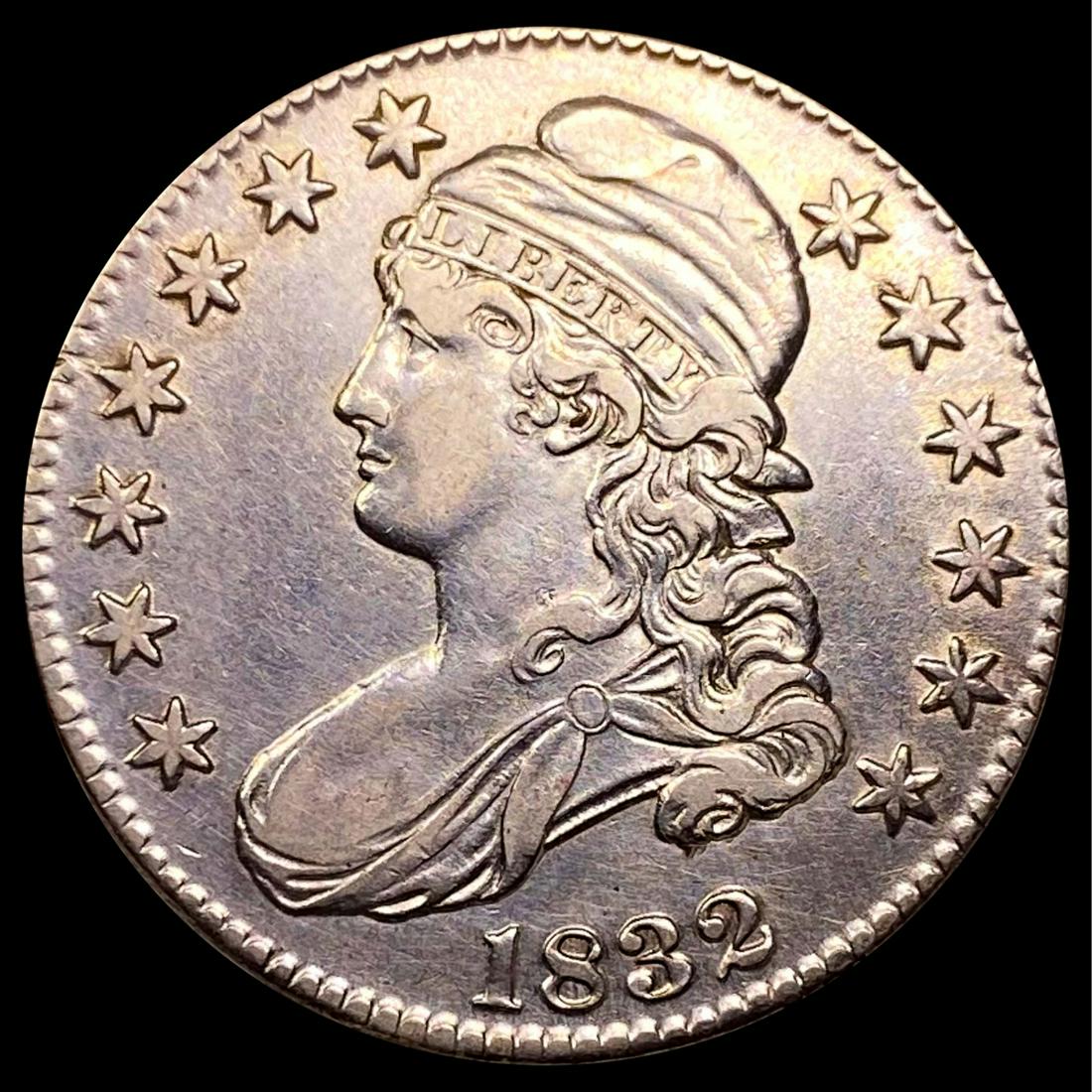 1832 Capped Bust Half Dollar NEARLY UNCIRCULATED (1 of 2)
