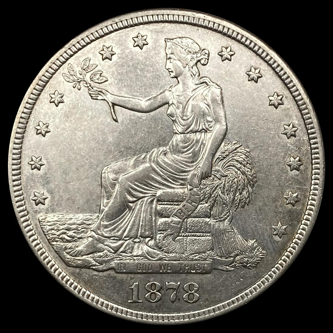 1878-S Silver Trade Dollar UNCIRCULATED (1 of 2)