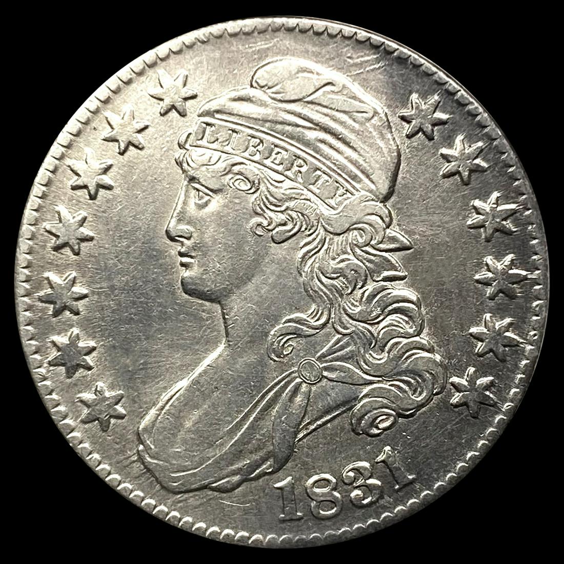 1831 Capped Bust Half Dollar CLOSELY UNCIRCULATED (1 of 2)